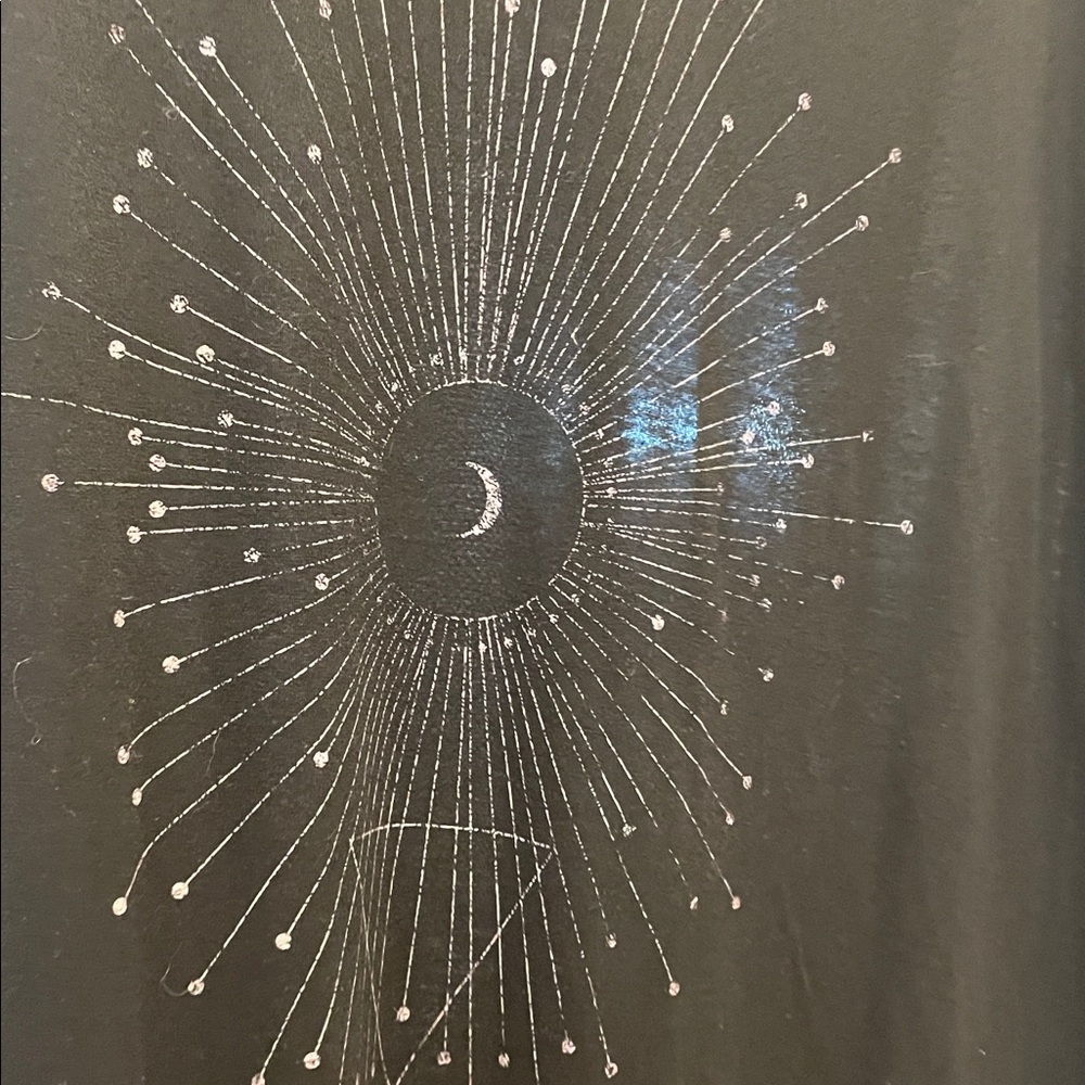 Project Social t Black Celestial Graphic tunic(bw) - Picture 5 of 7